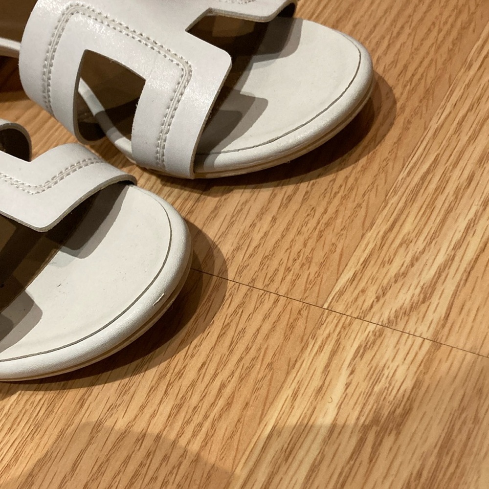 🛍️ Hermes size 38 Slide Sandals - gift - authentic - Picture 3 of 16
